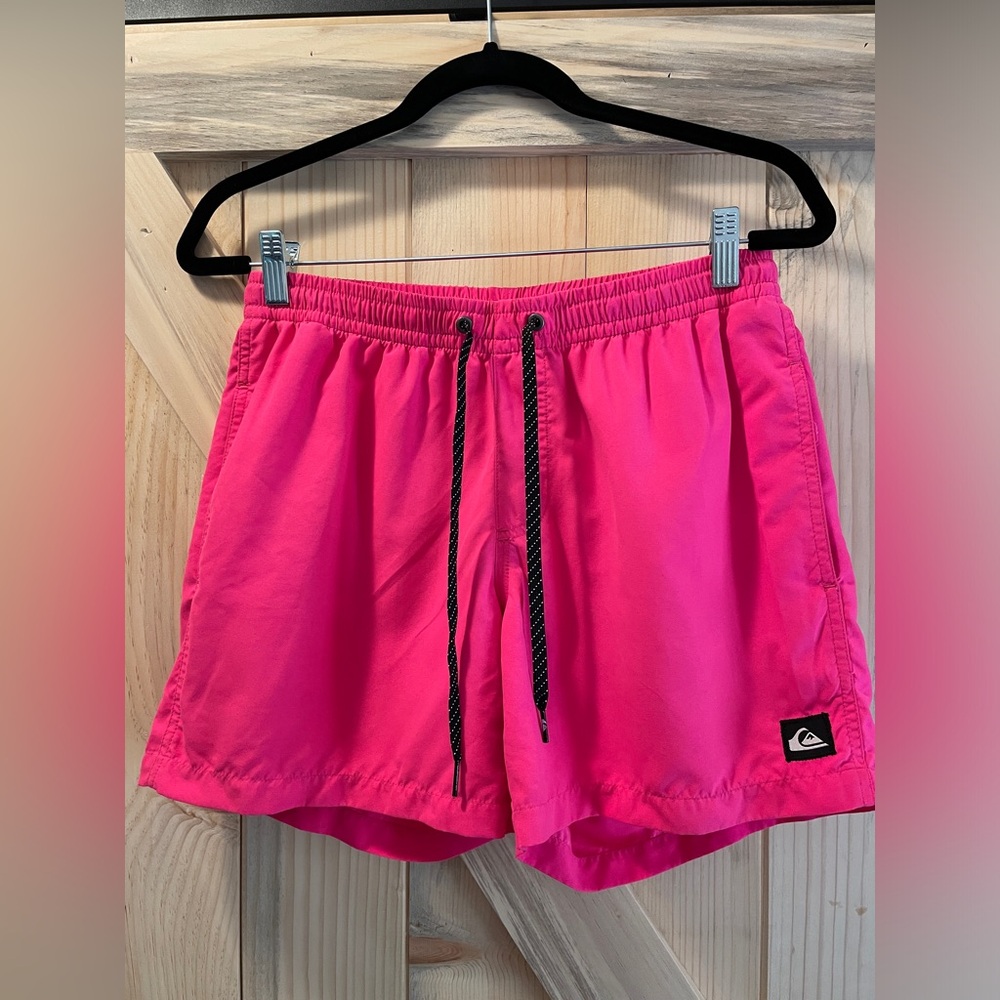 Men’s small pink swim trunks